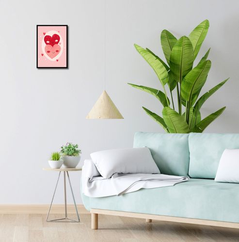 Plakat 25x35cm Ciepło Serca na Arena.pl