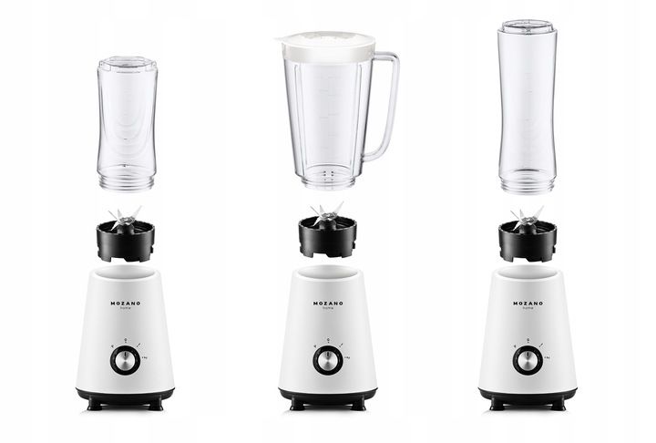 BLENDER KIELICHOWY DO KOKTAJLI SMOOTHIE 2 WKŁADY CHŁODZĄCE + 2 BUTELKI 3w1 zdjęcie 8