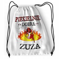 Plecak Dla Zuzy Sportowy Szkolny Worek Torba Z Nadrukiem Ze Zdjęciem