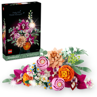 Klocki LEGO Botanicals Piękny bukiet różowych kwiatów (10342)