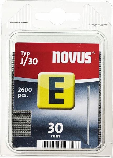 Sztyfty typ E J 30mm NOVUS [2600 szt.] zdjęcie 1