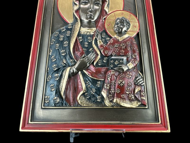 OBRAZ - IKONA MATKA BOSKA CZĘSTOCHOWSKA - VERONESE (WU76612A4) zdjęcie 5