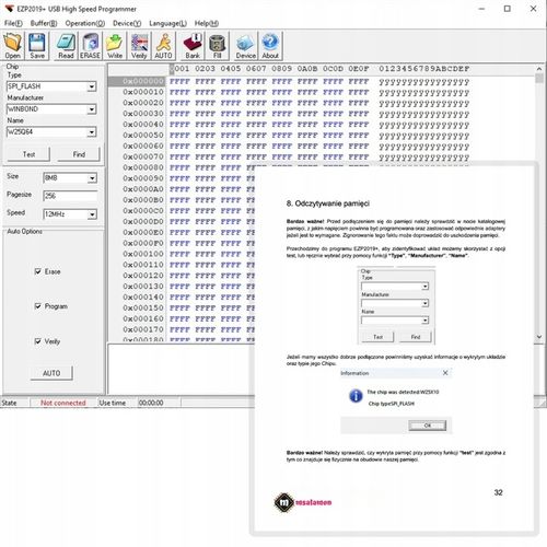 Duży zestaw programator EEPROM i Flash EZP2019+ Klips Adapter Immo Liczniki na Arena.pl