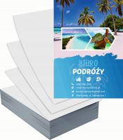 Ulotki A6 reklamowe firmowe 5000szt dużo wzorów do wyboru BIURO PODRÓŻY