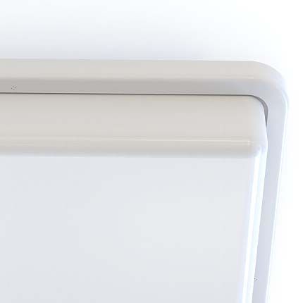 Kwadratowa lampa łazienkowa Tahoe 10037 plafon biały sufitowy na Arena.pl