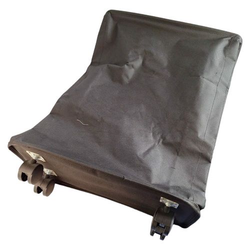 Kosz na Pranie Składany na Kółkach 39x19x55 Czarny na Arena.pl