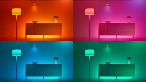 2x Żarówka LED GU10 4,7W = 50W 2200-6500K + RGB 36° SMART WiFi Philips na Arena.pl