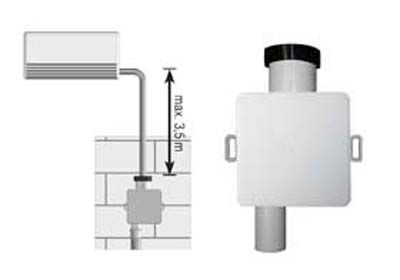 Syfon antyzapachowy podtynkowy 32 kulka - klimatyzacja skropliny HL138 na Arena.pl