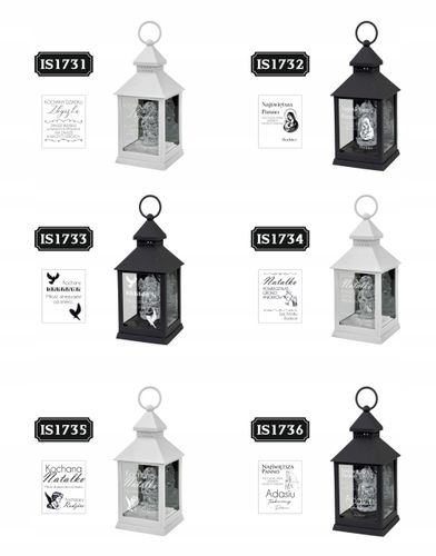 ZNICZ LAMPION biały aniołek DLA BRATA imię LED mała kapliczka DEDYKACJA na Arena.pl