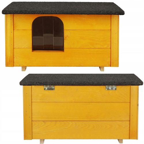 BUDA BUDKA DLA KOTA PSA OCIEPLANA WYSYŁKA W CAŁOŚCI DREWNIANA CAŁA DOMEK na Arena.pl