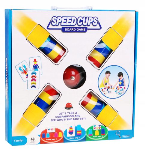 Gra SPEED CUPS - Pędzące kubki - gra rodzinna na Arena.pl