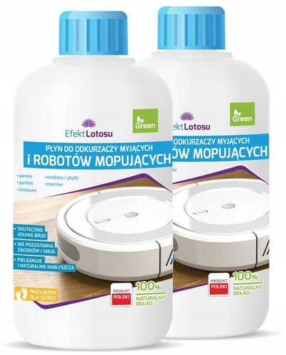 PŁYN DO ROBOTÓW MOPUJĄCYCH SPRZĄTAJĄCYCH MOPÓW BIONICZNYCH 2x 500ml na Arena.pl