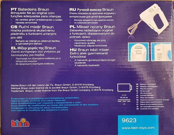 Mikser ręczny Braun Klein zdjęcie 4