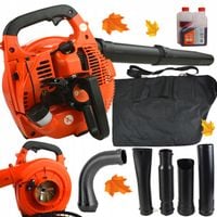 DMUCHAWA SPALINOWA DO LIŚCI ŚNIEGU ODKURZACZ OGRODOWA Z ROZDRABNIACZEM