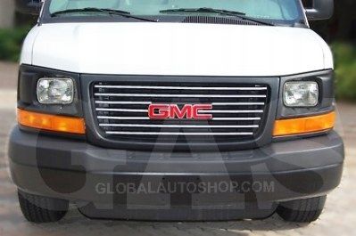 GMC Savana - Chromowane Listwy Grill Chrom Atrapy Zderzaka Tuning na Arena.pl