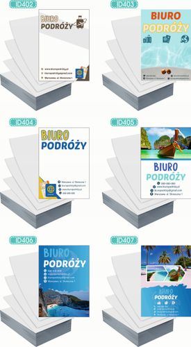 Ulotki A5 reklamowe firmowe 100 szt wiele wzorów do wyboru KWIACIARNIA na Arena.pl