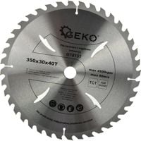 Tarcza do drewna 350x30x40T widiowa GEKO G78151