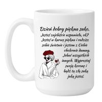 Duży Biały 450 ml