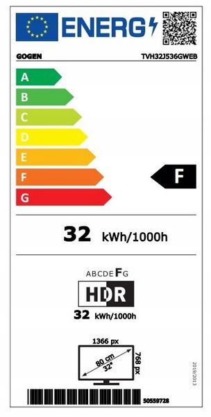 Telewizor SMART TV HD 32' WiFi DVB-T2 HEVC Netflix zdjęcie 5