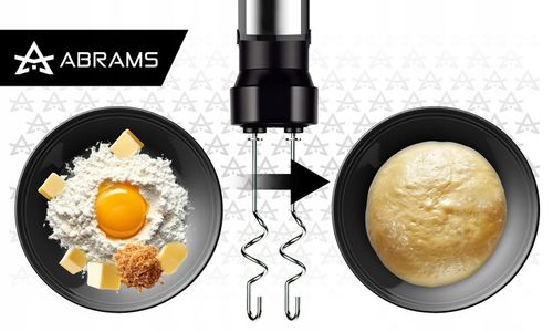 BLENDER RĘCZNY MIKSER WIELOFUNKCYJNY TRYB TURBO 1500 W OSTRZA TYTANOWE na Arena.pl