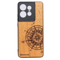 Drewniane Etui Bewood do Motorola Edge 50 Pro TRAVELER MERBAU