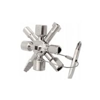 Klucze do szafek technicznych klucz uniwersalny 10w1 kraft&dele KD1134