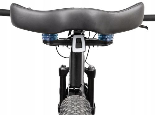 Siodełko Rowerowe Wygodne Amortyzowane Szerokie Ergonomiczne Miękka Pianka na Arena.pl