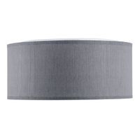 Okrągły plafon salonowy Rondo 3333 TK Lighting tkaninowy biały szary