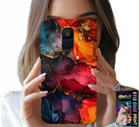 ETUI DO SAMSUNG A6 2018 - KAMIENNE WZORY, OBUDOWA CASE + SZKŁO