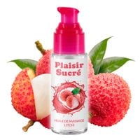 olejek do masażu ciała, zapach liczi. składniki pochodzenia roślinnego.