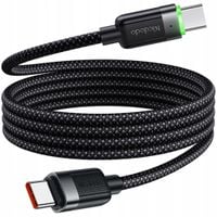 mcdodo kabel usb-c szybkie ładowanie do samsung apple usb typ c 60w 1m led