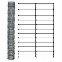 SIATKA LEŚNA 180/13/60 L - rolka 50m OCYNKOWANA do pola sady lasy budowa