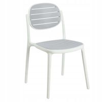 krzesło k30-fx szaro-białe