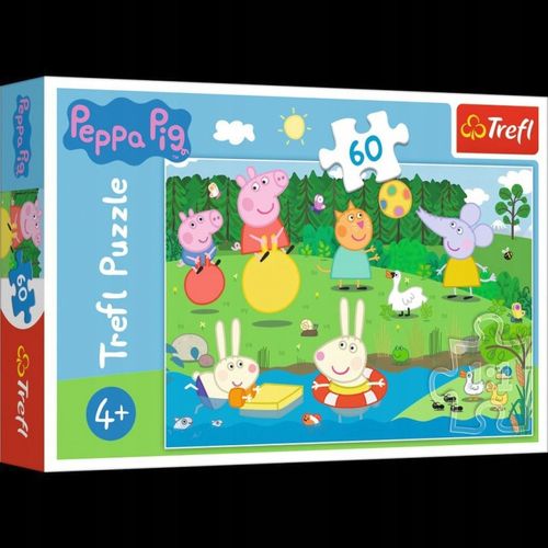 Puzzle 60 Wakacyjna Zabawa Peppa Pig 17326 na Arena.pl