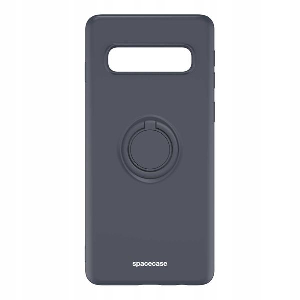 Spacecase Silicone Ring Galaxy S10+ Black zdjęcie 5