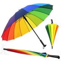 Parasol parasolka tęcza duży kolorowy