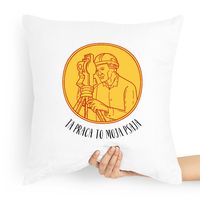 Poduszka Prezent Geodety Ta Praca To Moja Pasja Z Nadrukiem Ze Zdjęciem