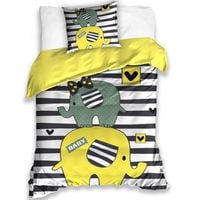 Pościel licencyjna 160x200cm Słonie