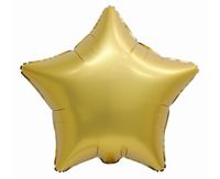 BALON FOLIOWY B&C Gwiazda 19" MAT ANTYCZNE ZŁOTO GODAN