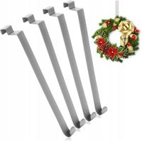 4X METALOWY HACZYK HAK UCHWYT WIENIEC ADWENTOWY DRZWI WEJŚCIOWE PRZED