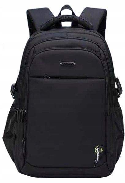 Plecak szkolny wielokomorowy czarny zdjęcie 5