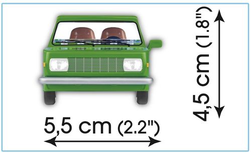 Klocki Youngtimer Collection 73 elementów Collection Wartburg 353 na Arena.pl