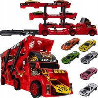 TIR LAWETA WYRZUTNIA RESORAKI CIĘŻARÓWKA + 6 AUTKA