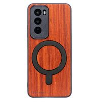 Drewniane Etui Bewood do Oppo Reno 12 Pro 5G PADOUK z MagSafe