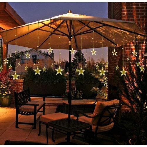 Dekoracja świąteczna - świecące gwiazdki,150LED, ciepła biel na Arena.pl