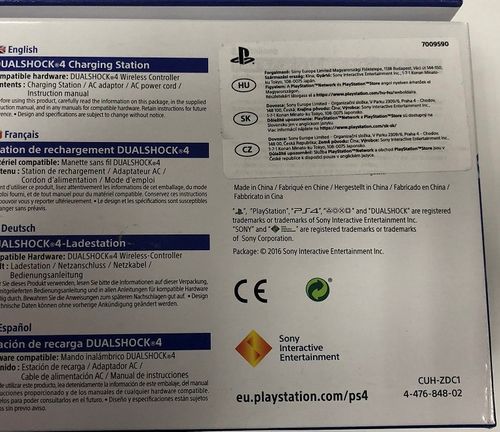 Stacja dokująca ładowarka padów Sony DualShock 4 na Arena.pl
