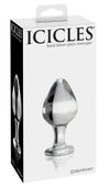 Icicles No. 25 Szklany korek analny