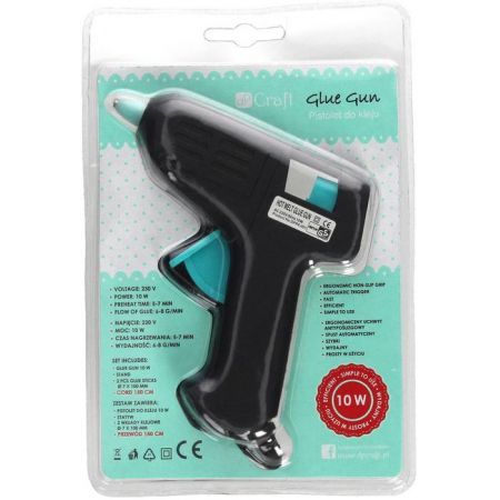 PISTOLET DO KLEJU 10 W Z WŁĄCZNIKIEM DPPK-010 7 MM DP CRAFT zdjęcie 1