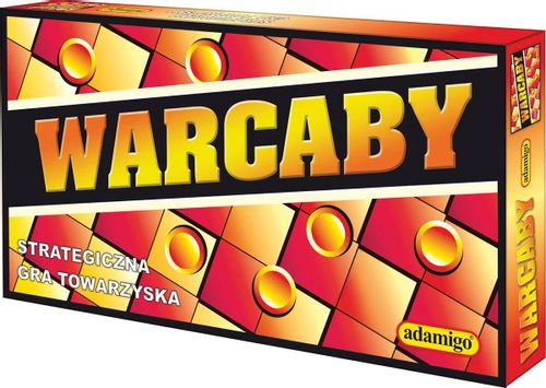 ADAMIGO Gra planszowa - Warcaby na Arena.pl