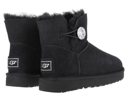 Buty UGG W Mini Bailey Button Bling 1016554-BLK - 41 na Arena.pl